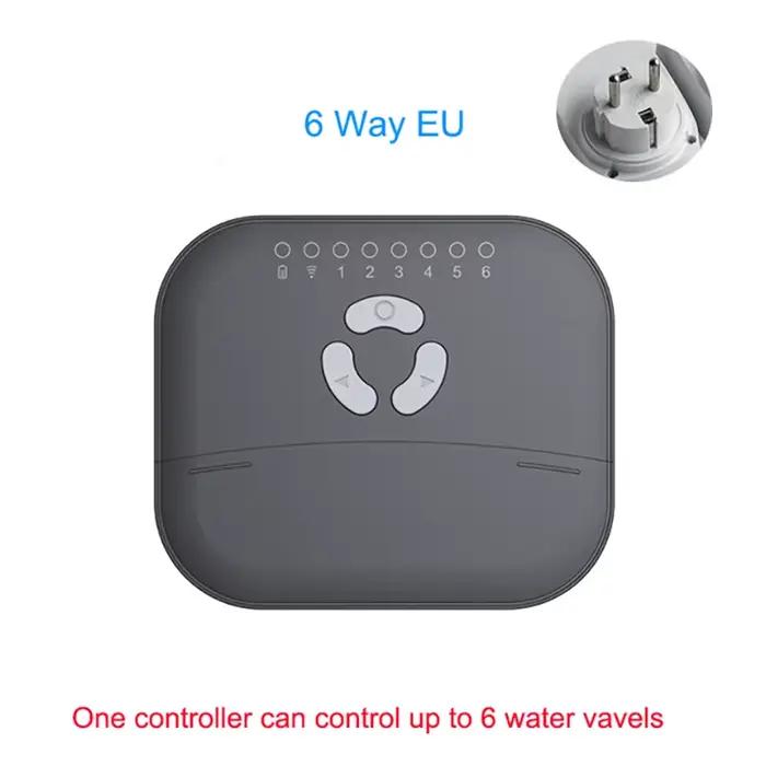 Minuterie d'arrosage de jardin intelligente, contrôleur d'irrigation WiFi, électrovanne d'eau d'irri