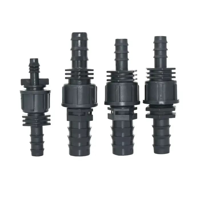 Tuyau d'arrosage 25mm à 16mm à 20mm, connecteur à barbe réducteur 1 "à 1/2 à 3/4 PE, connecteur de t