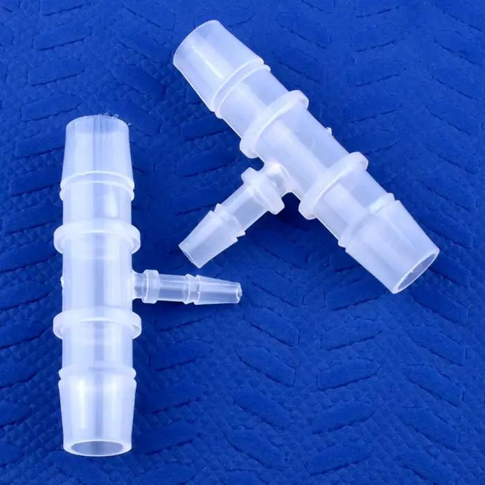 Connecteur en T réducteur en plastique de qualité alimentaire, réducteur d'irrigation de jardin, rés