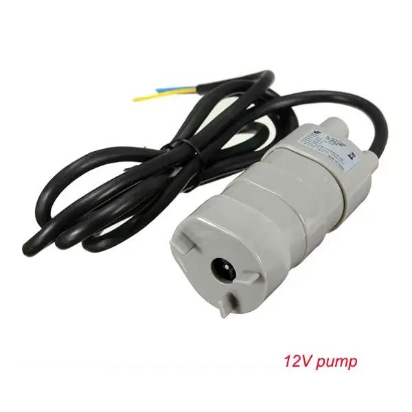 Pompe à eau SubSN pour bain d'aquarium, pompe à moteur, DC 12V, 24V, 600L, H