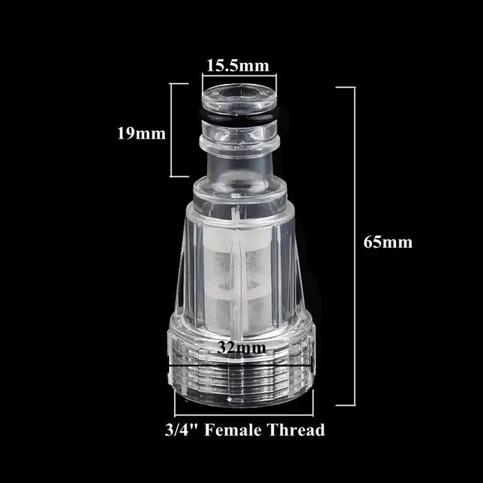 Filtre à eau pour Machine à laver de voiture, 1 à 3 pièces, connecteur d'eau pour nettoyeur haute pr