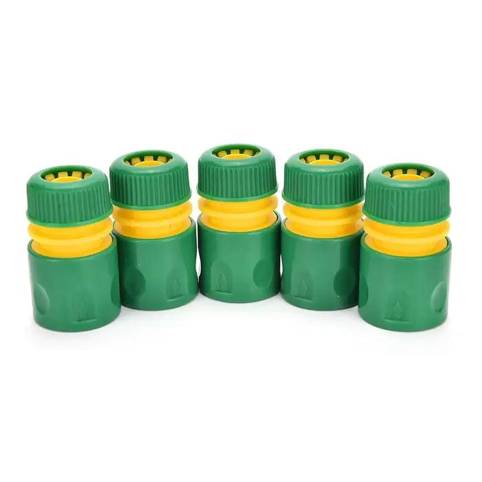 1 pièce 1/2 "ensemble de raccords de tuyau de tuyau rapide 34mm adaptateur de connecteur d'eau jaune