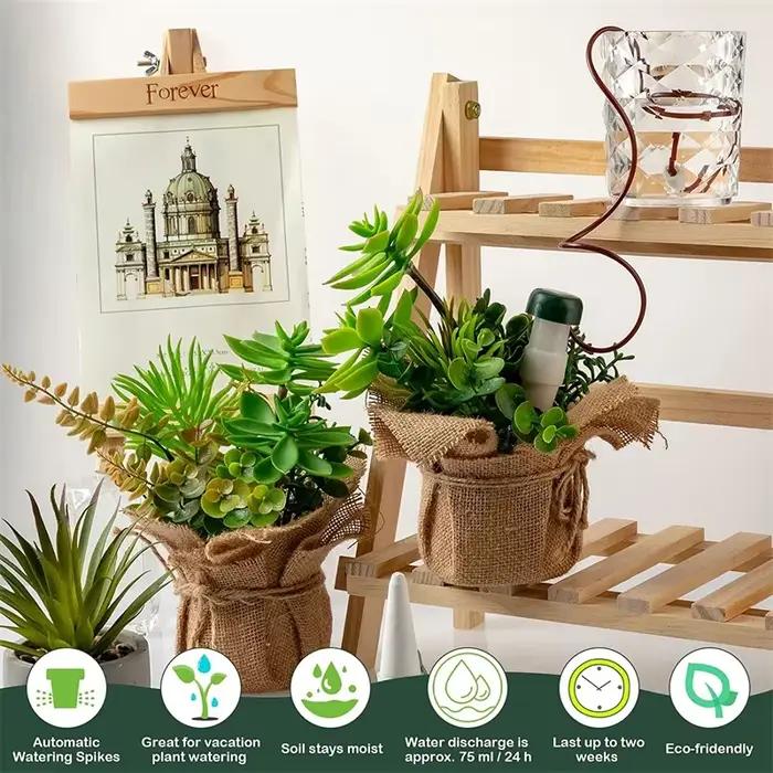 Dispositif d'arrosage automatique pour plantes, piquet d'arrosage automatique, Irrigation goutte-à-g