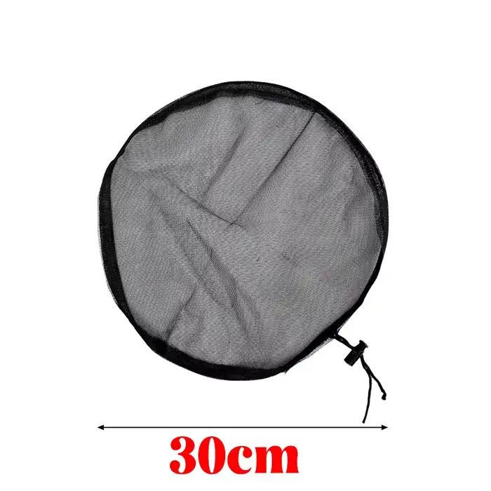 Couverture en filet pour baril de pluie, protection de réservoir de collecte d'eau, filtre anti-feui