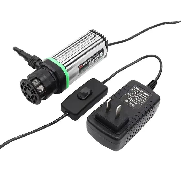 Pompe à eau submersible 12V DC ultra-silencieuse à aspiration par le bas, multifonctionnelle pour le