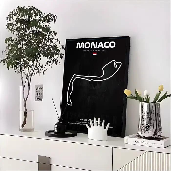 Affiche de course de f1, affiche de qualité supérieure pour la maison, le bar, le café, décoration m