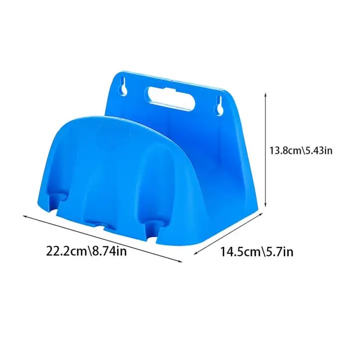 Support Mural en Plastique T1 pour Tuyau d'Irrigation de Jardin, Support d'Arrosage, Cadre de transp