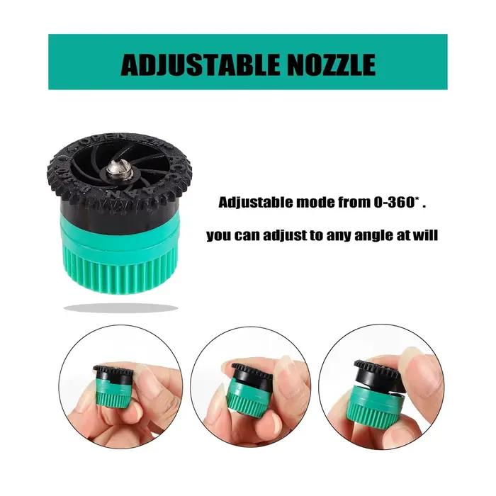Buse de distribution de remplacement d'arrosage Popup, connecteur à filetage mâle 1/2 ", outil d'irr
