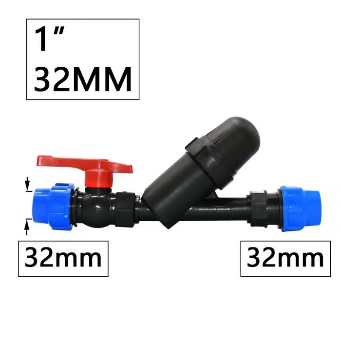 Écran filtrant en filet métallique pour arrosage agricole, 3/4 "1" 1.2 "1.5" 2 "pouces, filtre d'irr
