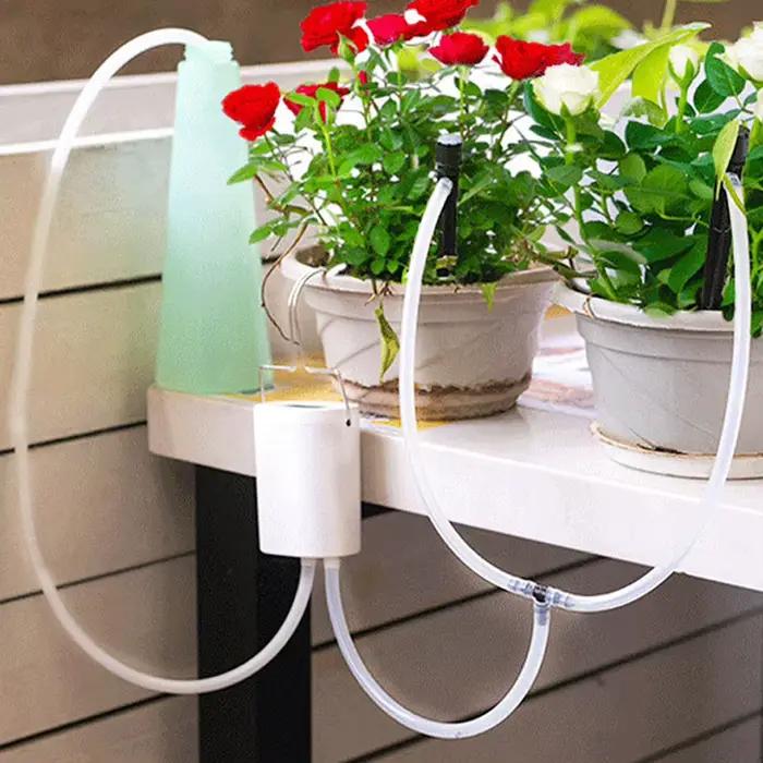 Pompe d'Arrosage existent pour Plantes et Fleurs, Accessoires de Jardin, Dispositif d'Irrigation Gou