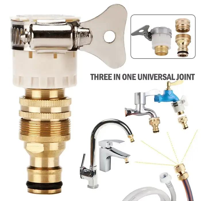 Adaptateurs de robinet de tuyau universels 15-23mm, connecteur de robinet de jardin, raccord de tuya