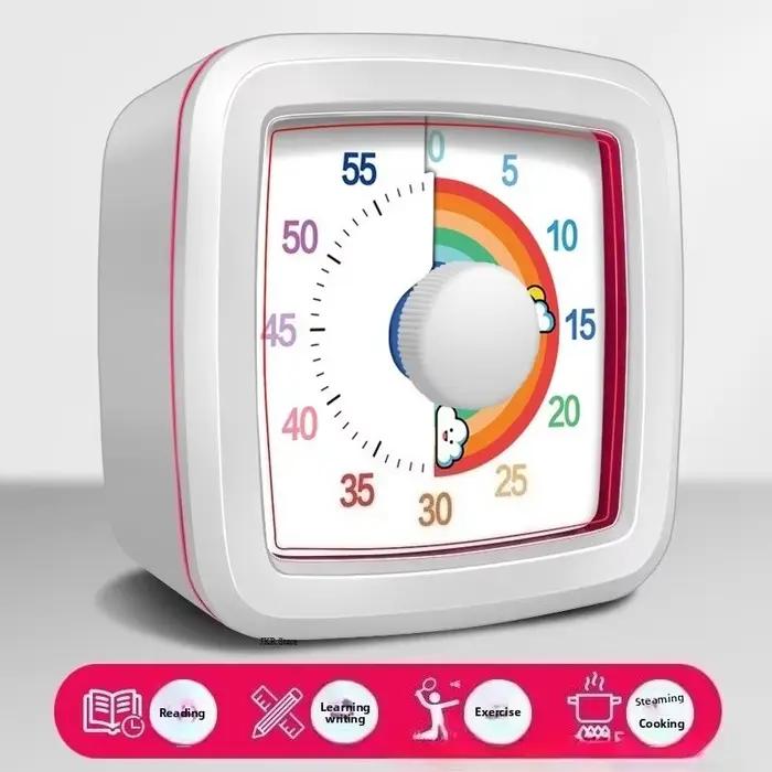 Minuteur visuel scolaire pour enfants avec veilleuse, chronomètre numérique, minuteur Pomodoro pour