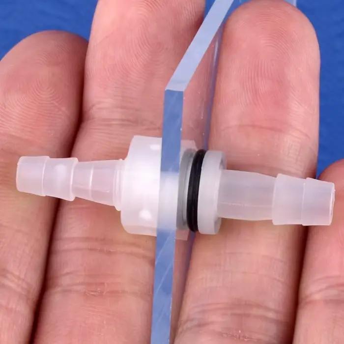 Connecteurs directs pagode PP M6 ~ M10 à 3 ~ 8mm, 5 à 200 pièces, écrou hexagonal Adaptateur de po