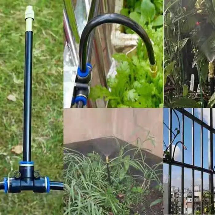 Système d'irrigation goutte à goutte RALCA-Garden 360 ° Réglable-50FT avec 15 buses, conception d'