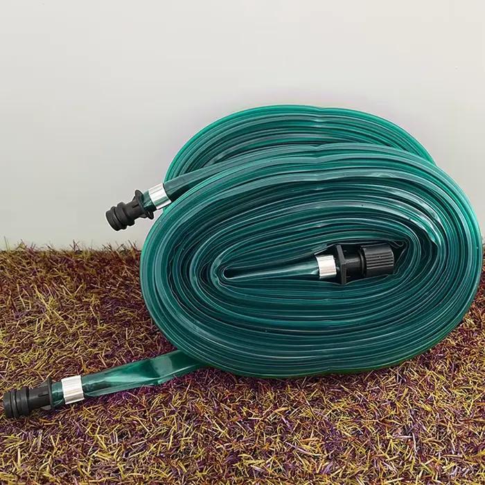 Tuyau de pulvérisation fin avec tuyau d'infiltration de pelouse de jardin, Irrigation de pelouse de