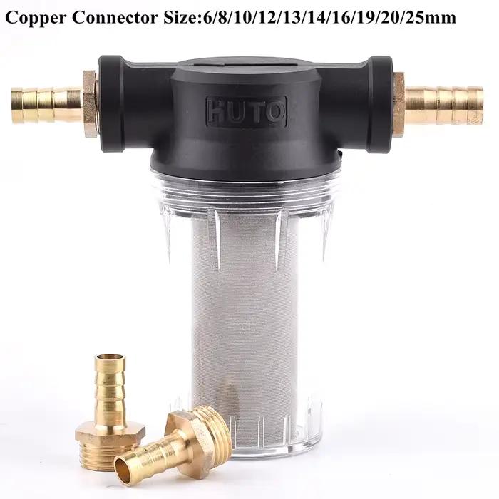 1 / 2 "Garden Water Pipe Filter agriculture irrigation impuretés pré - Filtre Aquarium pompe à eau f