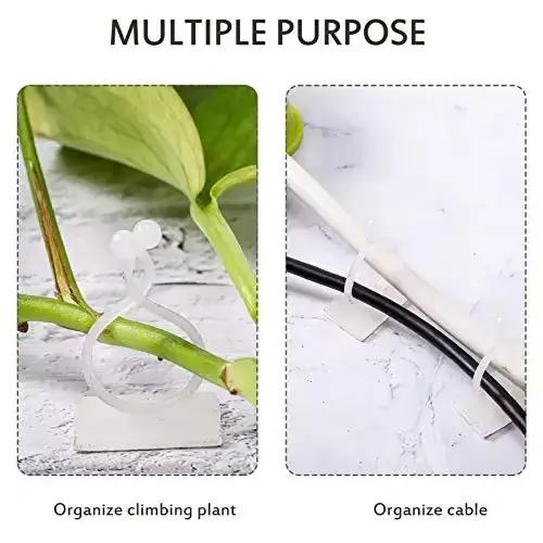 Plante grimpante auto-adhésive mur vignes outils fixation plante fixation murale Clips boucle fixe c