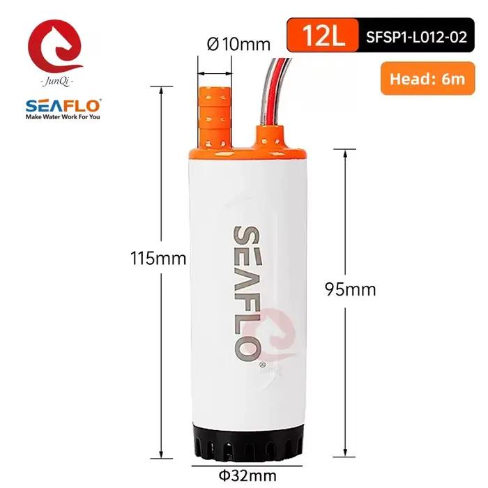 Pompe submersible SEAFLO RV 12V, micro-pompe à eau, réservoir d'eau, petite pompe submersible portab