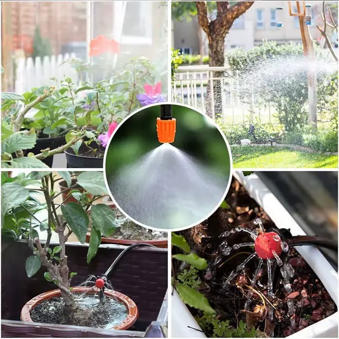 Tuyau d'arrosage en PVC 10m/20m/40m, tuyau 3/5 4/7mm, système d'irrigation pour serre et jardin