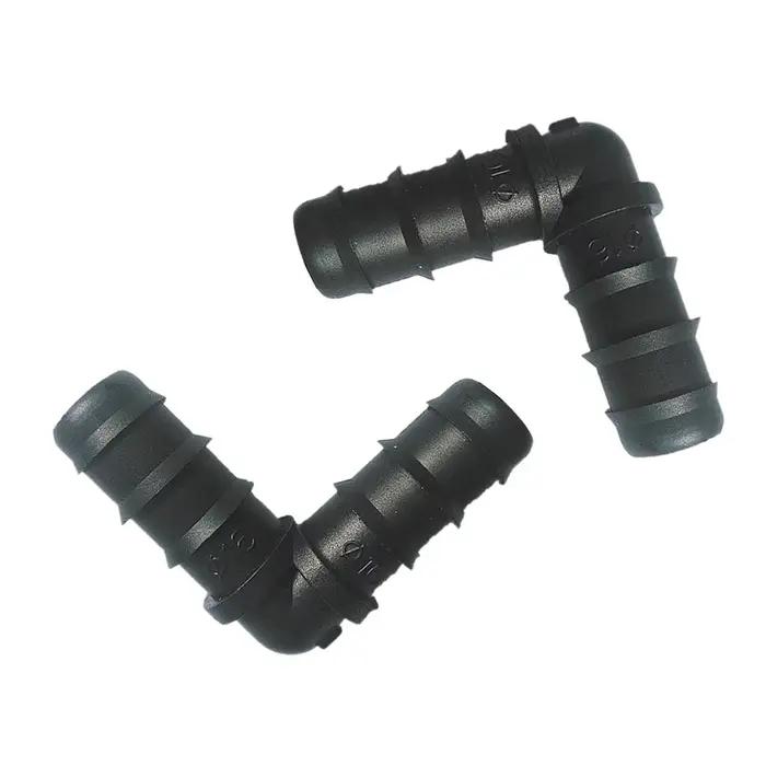 10 pièces-paquet DN16 90 degrés coude Angle courbé jardin raccords d'irrigation connecteurs de tuyau