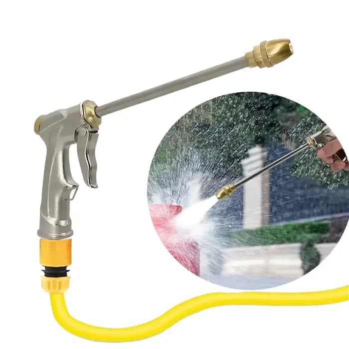 Pistolet à eau Portable haute pression, nettoyage du métal réglable, Machine de lavage de voiture, b