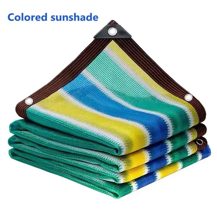 Filet d'ombrage Anti-UV en HDPE à 12 broches, pour jardin, balcon, plantes succulentes, pare-soleil