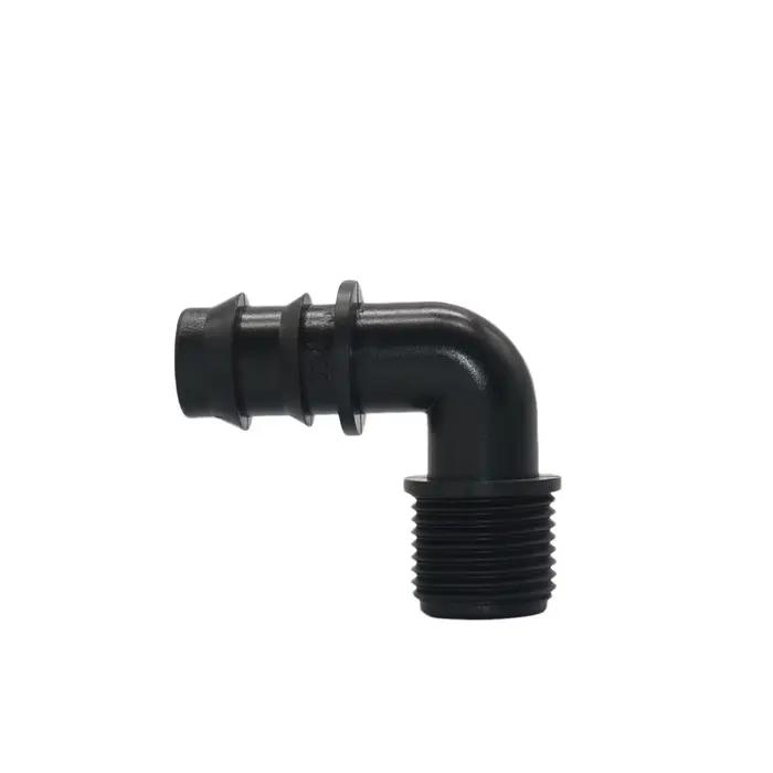 Filetage mâle femelle 1/2 3/4 1 pouce à 1/2 3/4 1 pouce connecteur barbelé pour tuyau d'arrosage 16m