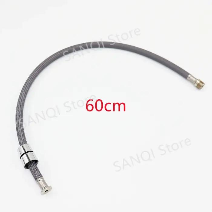 Tuyau d'eau Flexible tressé en Nylon, 50cm/60cm/85cm F1/2 M15 * 1, pour robinet extractible de cuisi