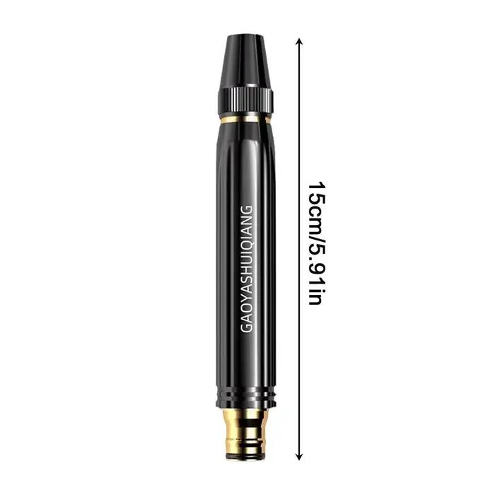 Pistolet d'arrosage haute pression robuste à motifs de pulvérisation réglables pour tuyau de jardin