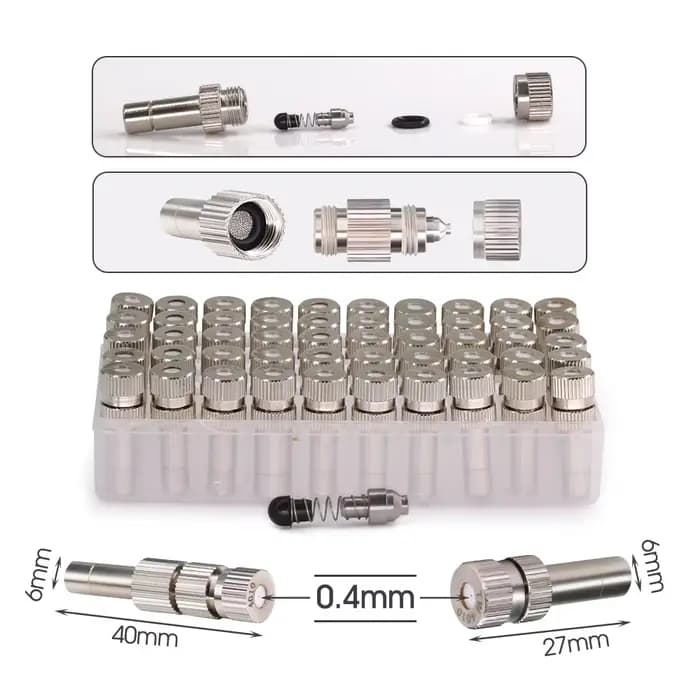 Connecteur rapide de Tube PE blanc de 6mm, raccords à dégagement rapide de 1/4 pouces pour purificat