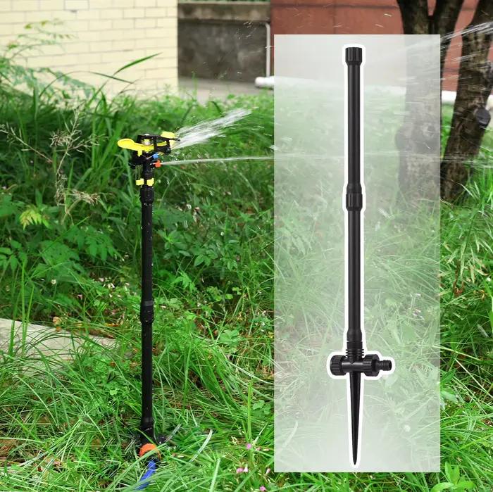 Support d'arrosage pour poteau d'extension fileté de 1/2 pouces, outil d'arrosage pour plantes de pe