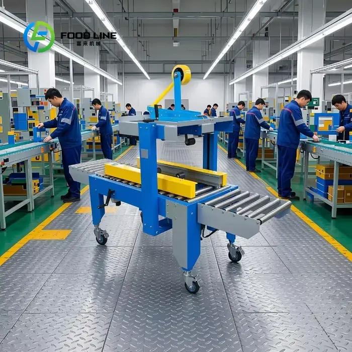 Machine de scellage automatique de boîtes en carton personnalisée, scelleuse d'emballage efficace po