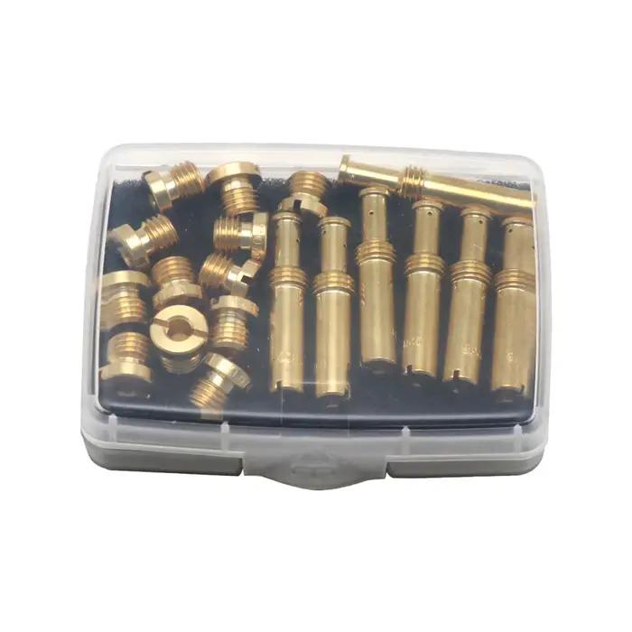 Kit de jets 19 pièces comprenant 7 jets intermédiaires et 12 jets principaux haute performance pour