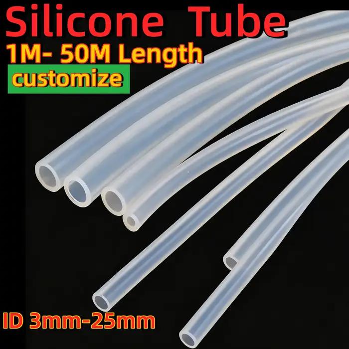Tuyau flexible en caoutchouc silicone sur mesure de qualité alimentaire pour pompe péristaltique d'a