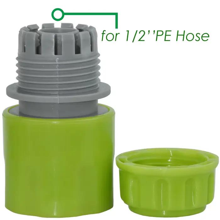 Adaptateur de robinet d'arrosage pour serre de jardin, 10 pièces, 1/2 3/4 pouces, connecteur de tuya