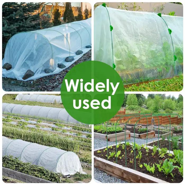 Cerceaux en acier pour plantes à effet de serre, durable, réutilisable, bricolage, arche de semis, s