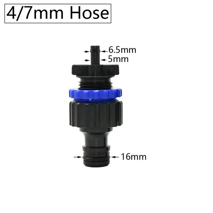 Joint de Tube en Pe pour connecteurs de raccords barbelés 4/7 8/11 16/20/25mm, 1/4 "3/8" 1/2 "3/4" 1