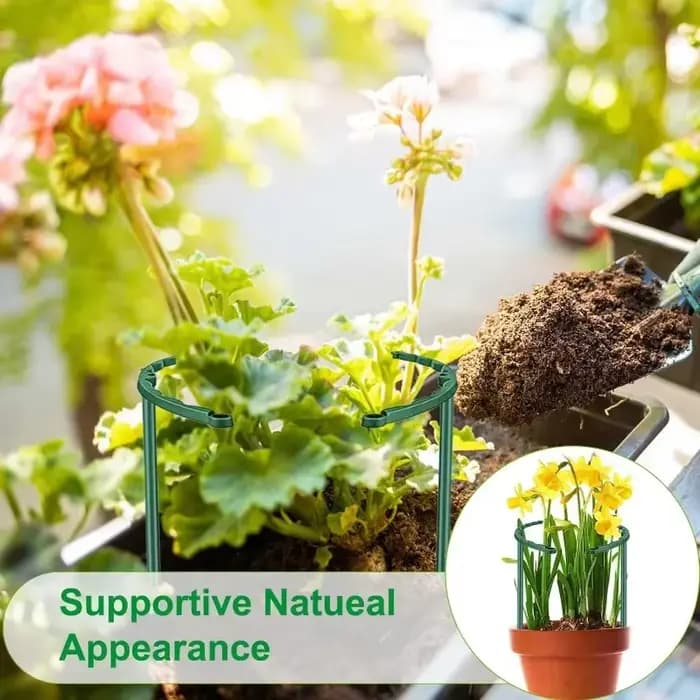 Support en plastique pour plantes, support pour fleurs et serres, outils de jardin