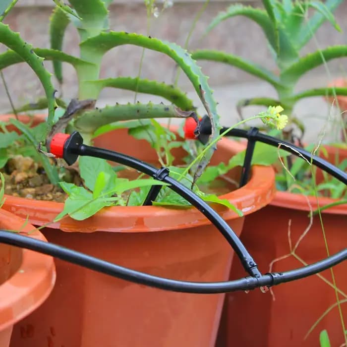 Tuyau d'arrosage en PVC 10m/20m/40m, tuyau 3/5 4/7mm, système d'irrigation pour serre et jardin