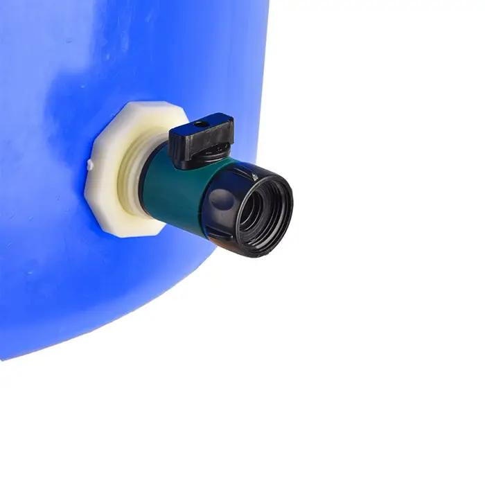 Adaptateur de vanne de cloison de baril de pluie en PVC, adaptateur de tuyau de 16, 20mm, aquariums,