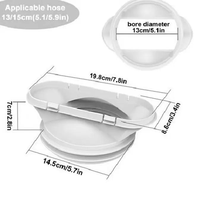 Tuyau d'Extension Universel Extra Long pour Climatisation Mobile, Conduit de Climatiseur, 130/150mm