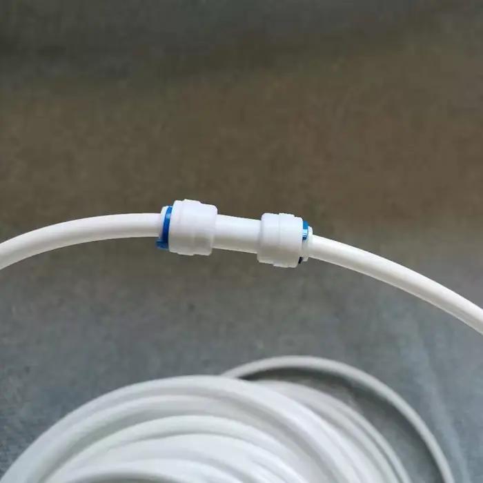 1/4 "3/8" OD eau connexion rapide pour système d'osmose inverse d'eau RO raccord de Tube d'eau ensem