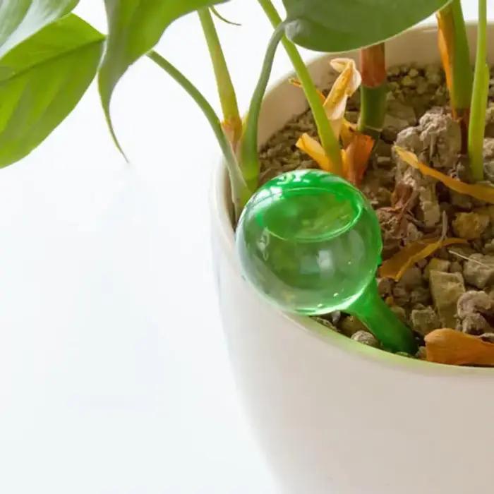 Distributeur d'eau automatique pour plantes, boule en plastique PVC, arrosoir intérieur et extérieur