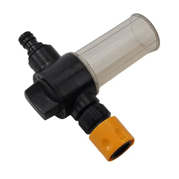 Pot à mousse d'eau de 100ML, tuyau d'arrosage, Lance à mousse, mousse de lavage propre, pistolet à e