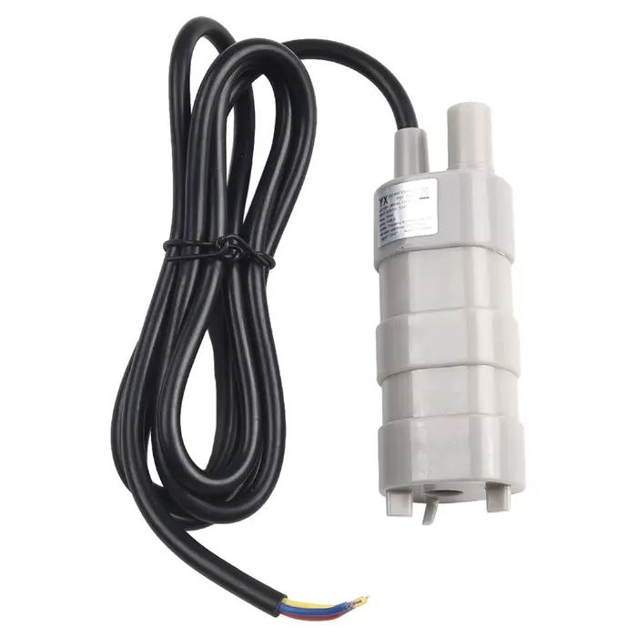  Pompe à eau submersible 1000L/H 12V, pompe à eau à trois fils à haut débit pour arroseur de jard