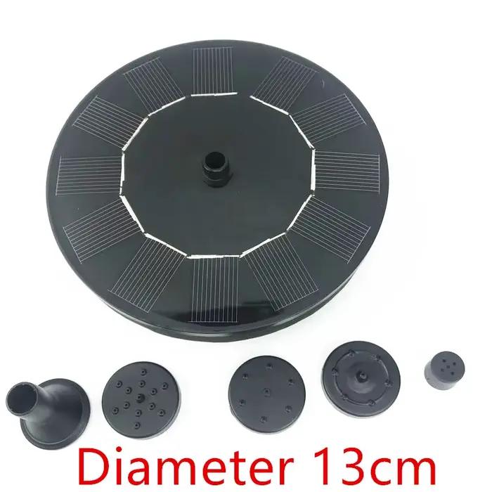 Kit d'arrosage de fontaine solaire, pompe solaire électrique, piscine, sécuritaires, cascade SubSN,