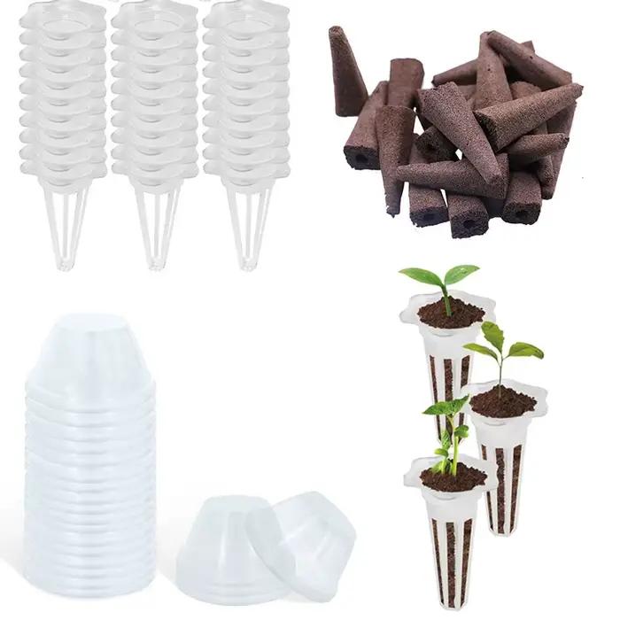 Panier rond de culture hydroponique en maille pour Pot de végétation, Pot de culture hydroponique, 1