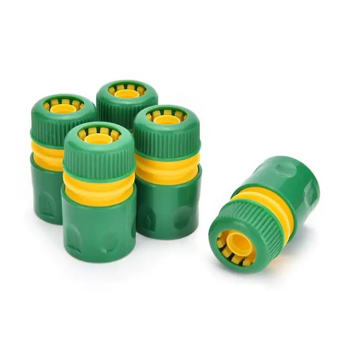 1 pièce 1/2 "ensemble de raccords de tuyau de tuyau rapide 34mm adaptateur de connecteur d'eau jaune