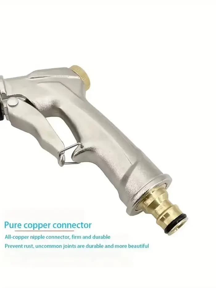 Pistolet à eau Portable haute pression, nettoyage du métal réglable, Machine de lavage de voiture, b