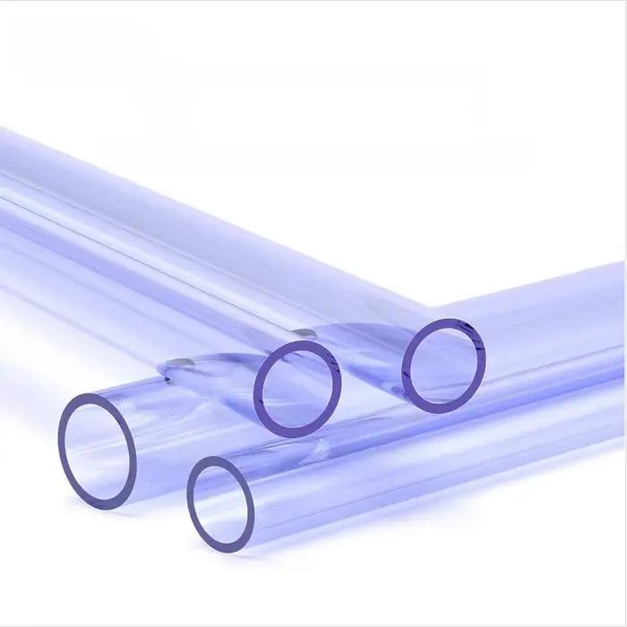 Longueur 500mm PVC Tube Transparent UPVC connecteur de tuyau tuyau en plastique rigide Transparent D